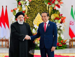 Presiden Jokowi Sambut Kunjungan Kenegaraan Presiden Iran di Istana Bogor