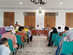 Danramil 0801/10 Punung Hadiri Acara Pelepasan Calon Jamaah Haji Asal Kec. Punung