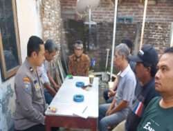 Giat Patroli Sambang ke Warga di jalan Kapas Krampung