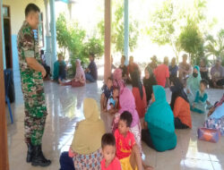 Babinsa Koramil Widodaren Sosialisasi Tentang Pencegahan Demam Berdarah