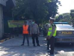 Patroli Rutin Polsek Tambaksari Menyasar Obyek Vital di Kapas Krampung