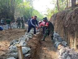 Medan berat tak jadi penghambat, Target pembuatan badan jalan baru di Ds. Kedungsono