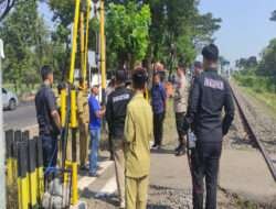 Kapolres Probolinggo Kota Resmikan Palang Pintu Hasil Swadaya