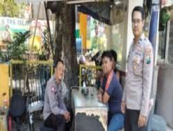 Patroli Rutin Polsek Tambaksari Menyasar Obyek Vital