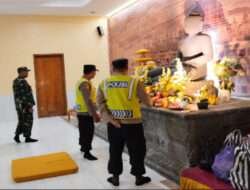 TNI Polri Di Slogohimo Pantau Pelaksanaan Detik Waisak 2567 BE