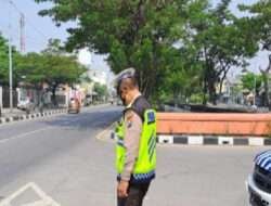Jalan Kedung Cowek Menjadi Sasaran Patroli Polsek Tambaksari