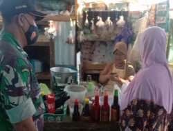 Koramil Gading Monitoring Harga Sembako