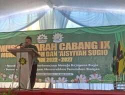 Musyawarah Cabang Muhammadiyah dan Aisyiyah Sugio Ke 9, Begini Sambutan Ketua PCM
