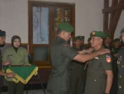 Danrem 074/WRT Pimpin Upacara Serah Terima Pergantian Dandim Boyolali