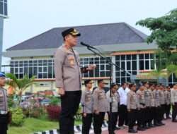 Pimpin Apel Pagi, Kapolres Gresik Beri Pesan Begini kepada para Pesilat