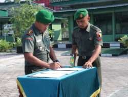 Dandim Ngawi Pimpin Serah Terima Danramil Jajaran