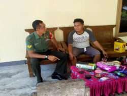 Upaya Dekatkan dengan Warga Ini yang Dilakukan Sertu Azis