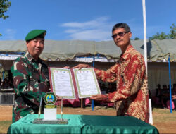 Tujuh Ratus Juta Lebih Dana TMMD Desa Golo, Rampungkan Jalan Tembus Puhpelem-Bulukerto