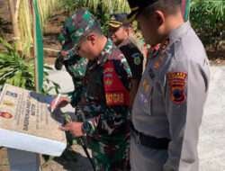 Dandim Bersama Forkopimda Gunting Pita Di Lokasi, Tandakan Program TMMD Desa Golo Berakhir