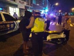 Gabungan Polsek Rayon Tujuh Laksanakan Razia Di Patung Cincin Bukit Palma Guna