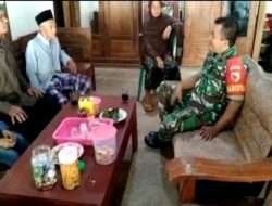 Babinsa Laksanakan Komsos Dengan Tokoh Agama di Desa Binaan