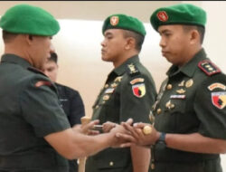 Tongkat Komando Dandim 0805/Ngawi Resmi Di Serah Terimakan