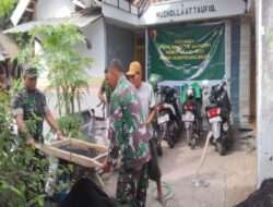 Kodim Probolinggo Gelar Karya Bakti Renovasi Musola