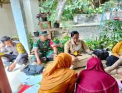 Guna Cegah Stunting, Babinsa Koramil 0805/12 Mantingan Dampingi Kegiatan Posyandu di Wilayah