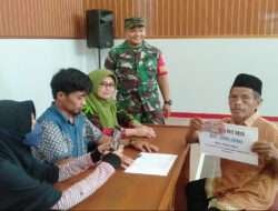 Agar Tepat Sasaran, Ini yang Dilakukan Babinsa Saat Penyaluran BLT-DD