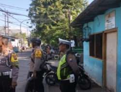 Karanggayam jadi Sasaran Patroli Rutin Polsek Tambaksari Antisipasi Perjuadian