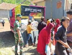 Koramil Kuripan Kembali Amankan Penyaluran Bantuan Pangan