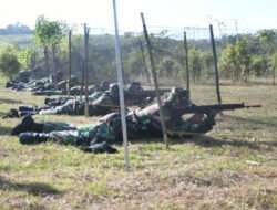 Kodim 0802/Ponorogo Gelar Latihan Menembak TW II Tahun 2023