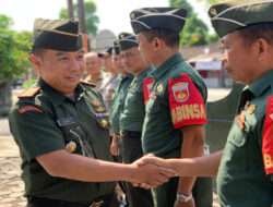 Kunjungi Koramil Jajaran, Ini Pesan Dandim Wonogiri Kepada Anggotanya