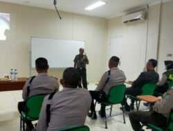 Dandim Berikan Arahan dan Materi Pengamanan