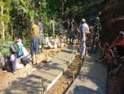 Mengabdi Untuk Negeri, Melalui Program Pra TMMD Ke-117 Kodim 0801/Pacitan