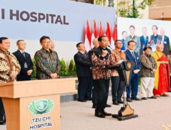 Resmikan RS Tzu Chi, Presiden Jokowi Imbau Masyarakat Berobat di Dalam Negeri