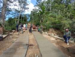 Kegiatan Pra TMMD ke 117 Kodim 0801/Pacitan Fokus Rabat Jalan an Talud