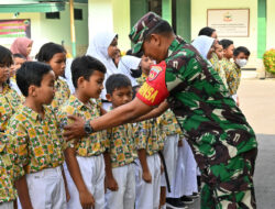 Outingclass di Kodim 0726/Sukoharjo, anak-anak SDN 2 Sukoharjo Diberikan Pengarahan Tentang Pencegahan Bullying