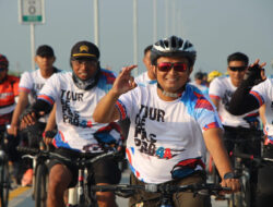 Dandim Probolinggo Letkol Arm Heri Budiasto Gowes Tour De Paspro 4 Gate Gending