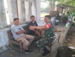 Babinsa Jayengan Sampaikan Pesan Kepada Tokoh Pemuda