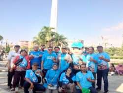 DPD Partai Gelora Surabaya Gelar Flashmob di Tugu Pahlawan