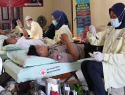 Sambut Hari Bhayangkara ke 77, Polres Probolinggo Kota Gelar Donor Darah