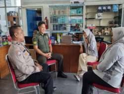 Singgahi Toko Komputer, Babinsa Tipes Berikan Himbauan Keamanan