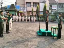 Upacara 17 An Kodim 0728/Wonogiri, Kasdim Bacakan Amanat Pangdam IV/Diponegoro