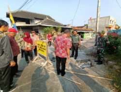Dandim 0735/Surakarta Laksanakan Peletakan Batu Pertama Progam Karya Bhakti Daerah ( KBD )Tahap V Dan VI Tahun 2023