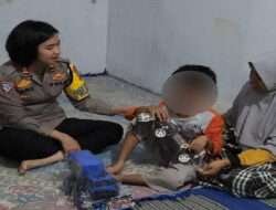 Polisi RW Polres Malang Peduli Sambangi Warga Penyandang Disabilitas di Hari Bhayangkara ke -77