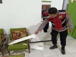 Gercep, Polisi RW Polres Mojokerto Cek Rumah Warga Pasca Gempa