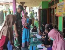 Koramil Kuripan Dukungan Program Gerakan Peduli Posyandu