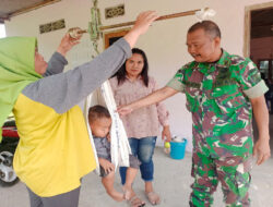 Cegah Stunting, Babinsa Sumberjo Aktif Dampingi Posyandu