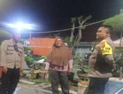 Giat Patroli Polsek Tambaksari Sambang Warga Jalan Manggis, Koordinasi Keamanan dan Ketertiban
