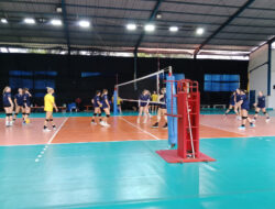 Gedung Olahraga Stikosa-AWS Jadi Pusat Latihan Tim AVC Challange Cup 2023