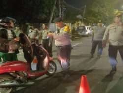 Dalam Rangka Harkamtibmas, Gelar Operasi Serentak Antisipasi Kejahatan Malam