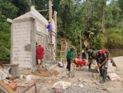 Semoga Bermanfaat Bagi Masyarakat, Program Pra TMMD Ke-117 Kodim 0801/Pacitan Bangun MCK