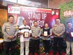 Kompetisi Stand Up Comedy Polda Jatim Meriahkan Hari Bhayangkara ke-77 tahun 2023