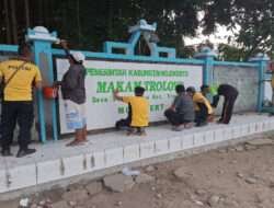 Hari Bhayangkara ke-77, Polres Mojokerto Revitalisasi Makam Syeikh Jumadil Qubro di Trowulan